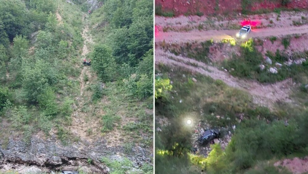 Prometna nesreća u kanjonu Miljacke