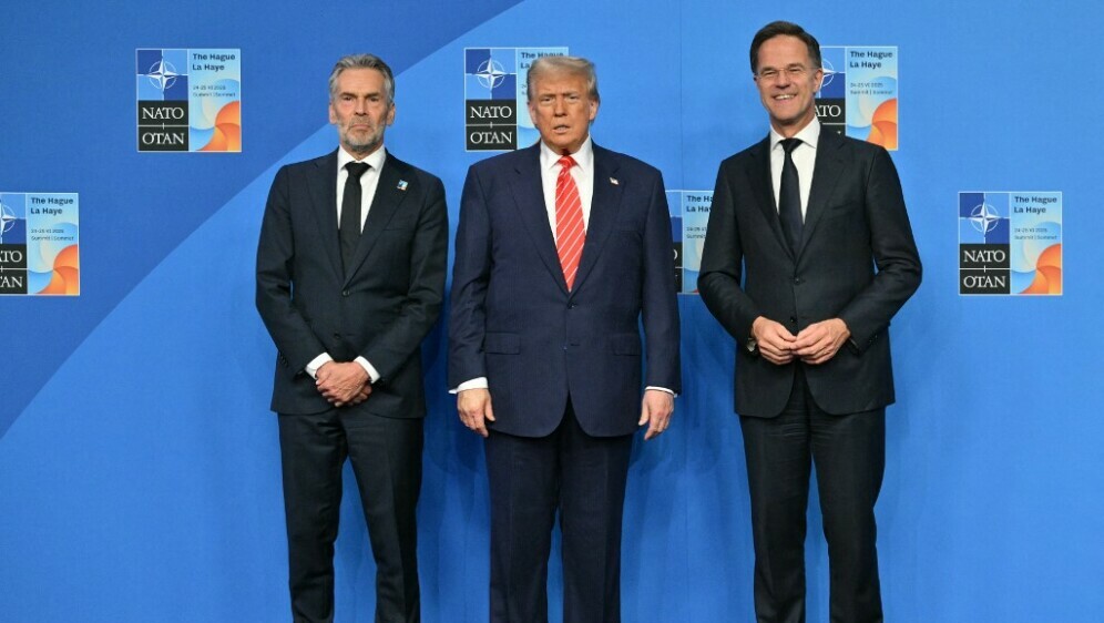 Dick Schoof, Donald Trump, Mark Rutte