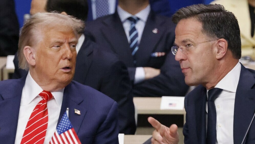 Donald Trump i Mark Rutte