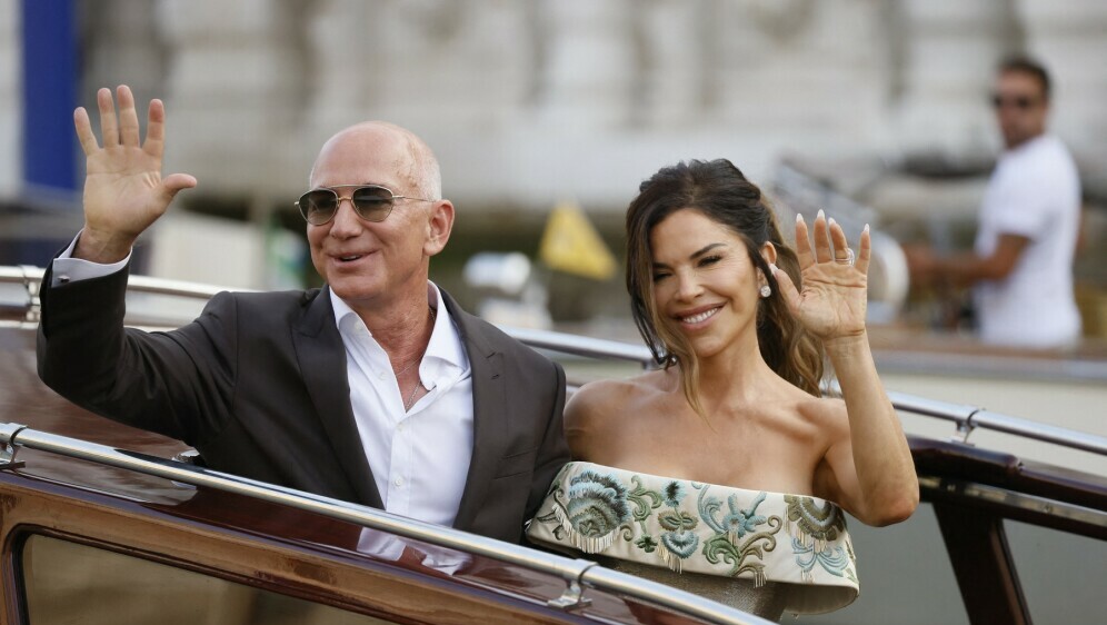 Lauren Sanchez i Jeff Bezos - 1