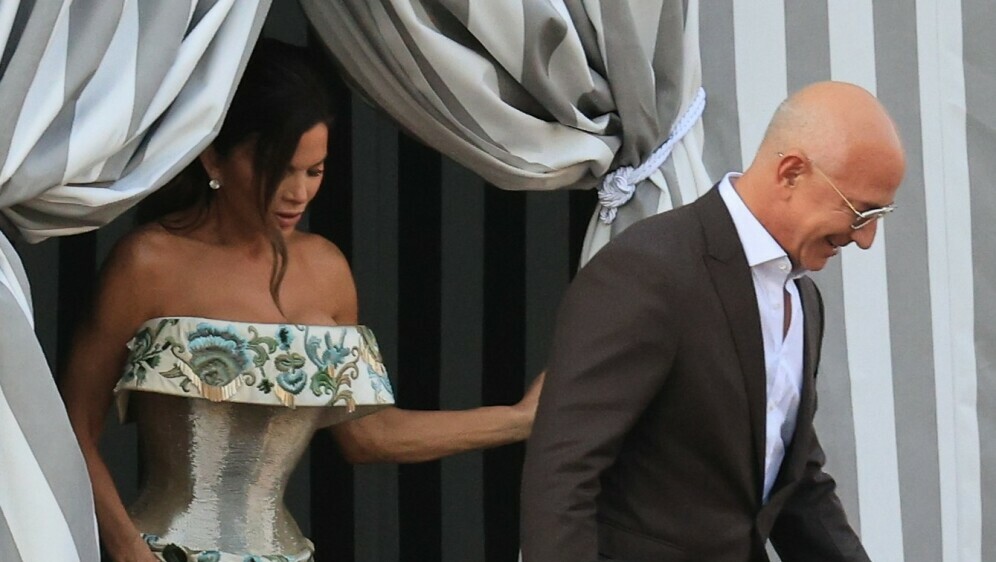 Jeff Bezos i Lauren Sanchez