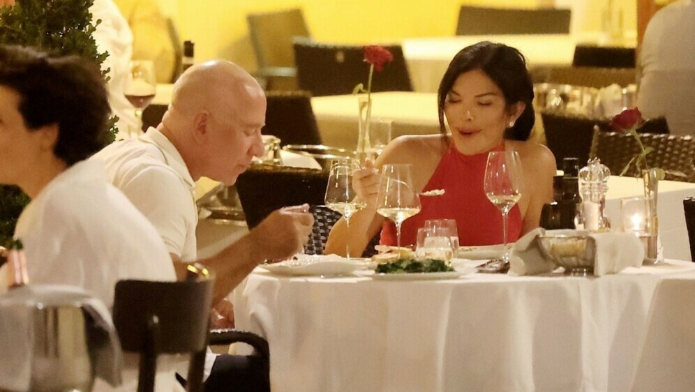 Jeff Bezos i Lauren Sanchez