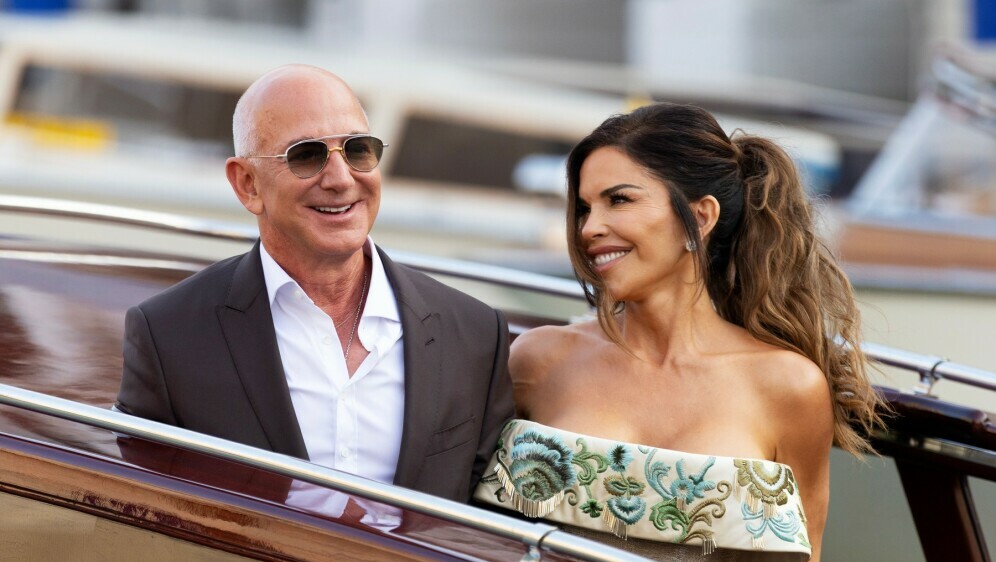 Lauren Sanchez i Jeff Bezos