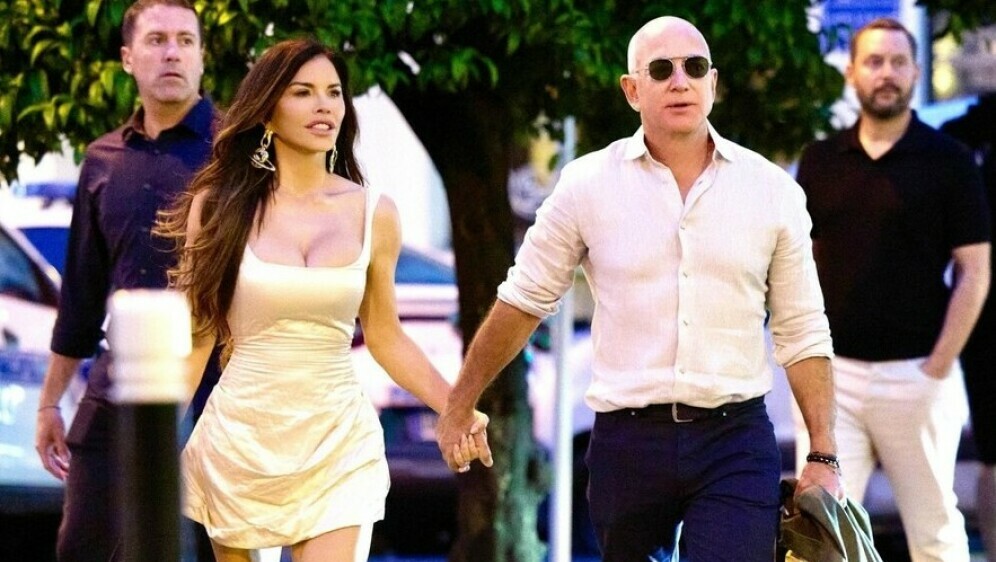 Jeff Bezos i Lauren Sanchez