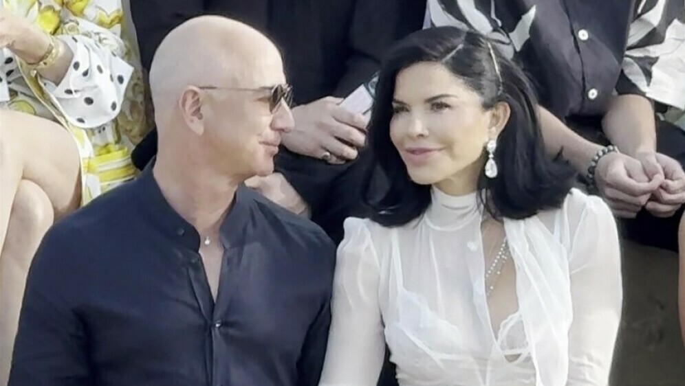 Jeff Bezos i Lauren Sanchez