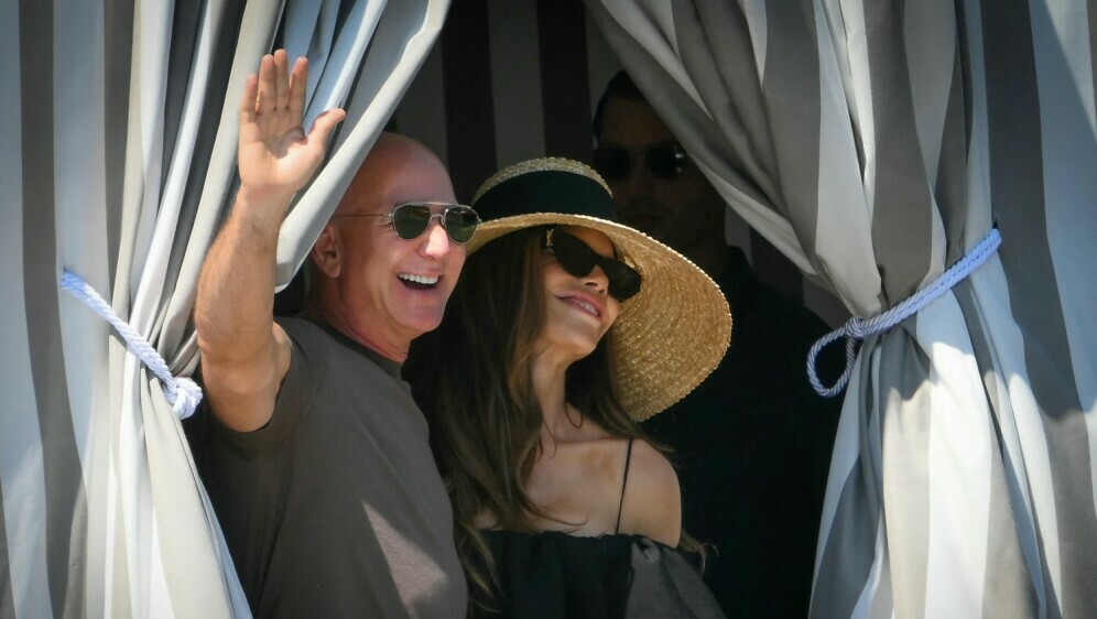 Jeff Bezos i Lauren Sanchez - 1