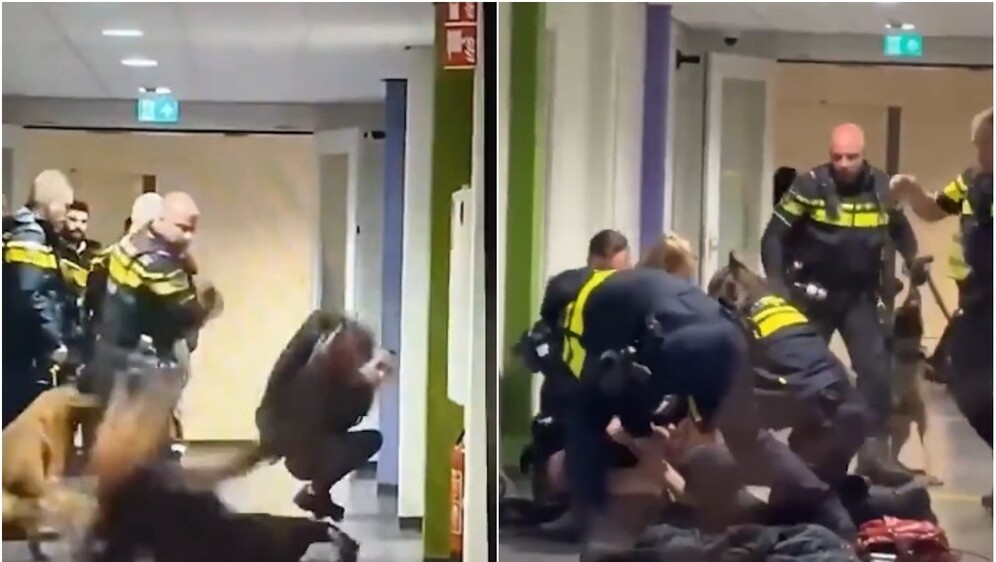 Policijska intervencija u Nizozemskoj