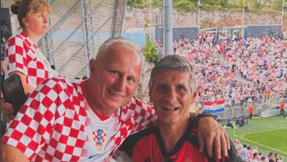 Stipe Modrić i Thierry Courtois