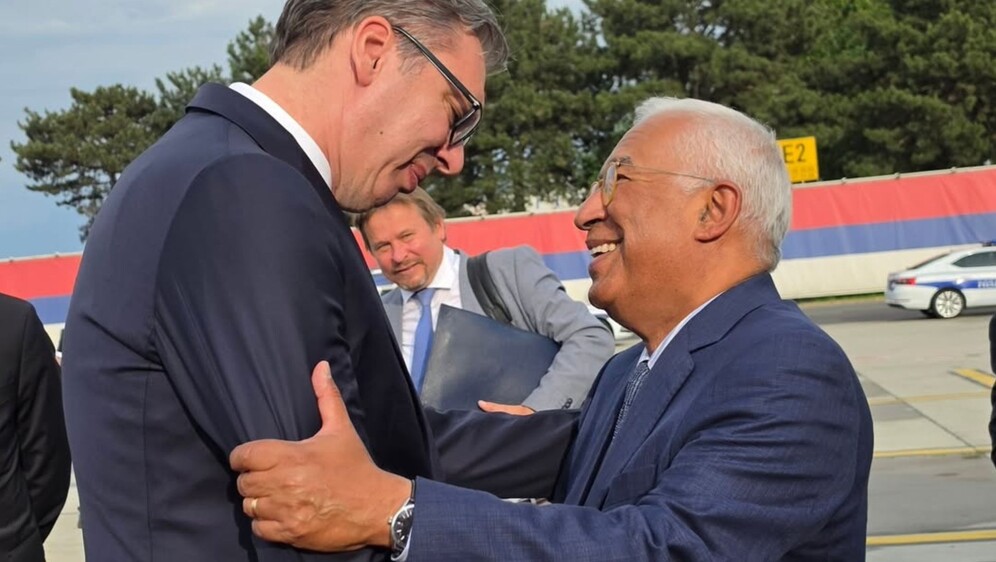 Aleksandar Vučić i Antonio Costa