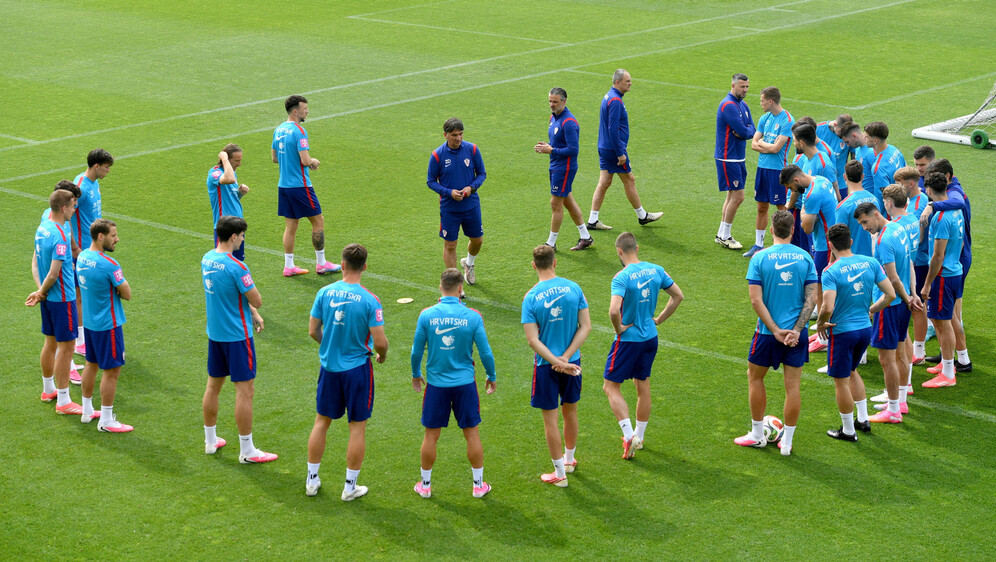 Trening hrvatske reprezentacije