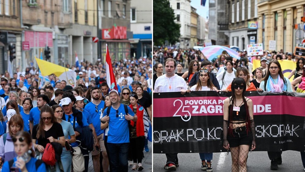 Antunovski hod i Zagreb pride