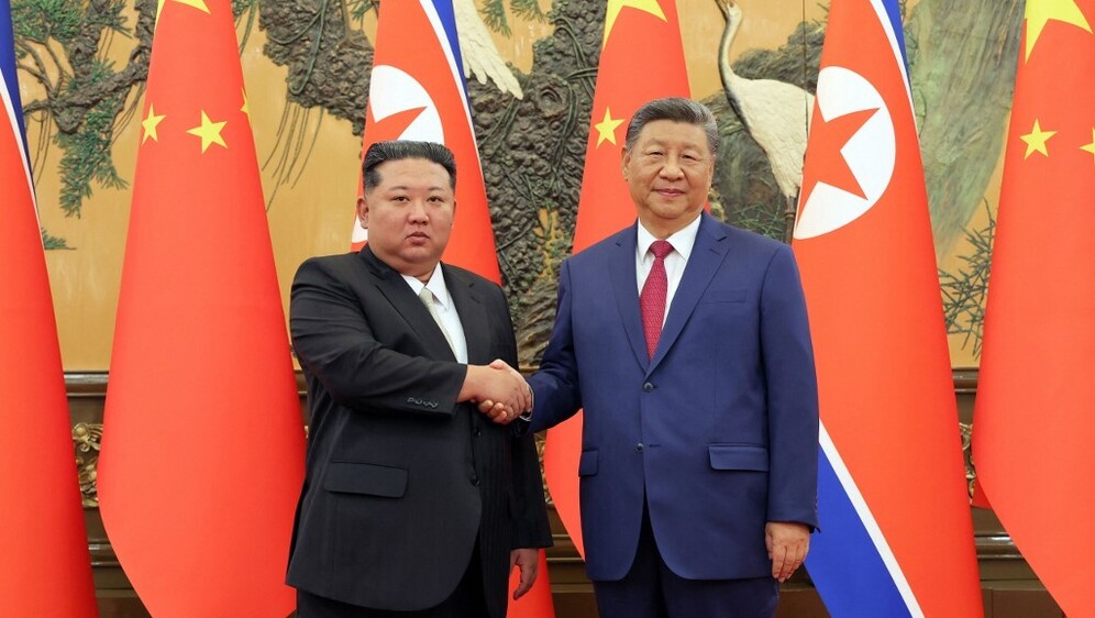 Xi Jinping i Kim Jong Un