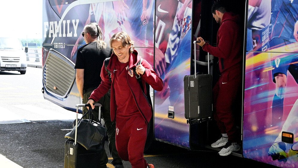 Luka Modrić uoči leta