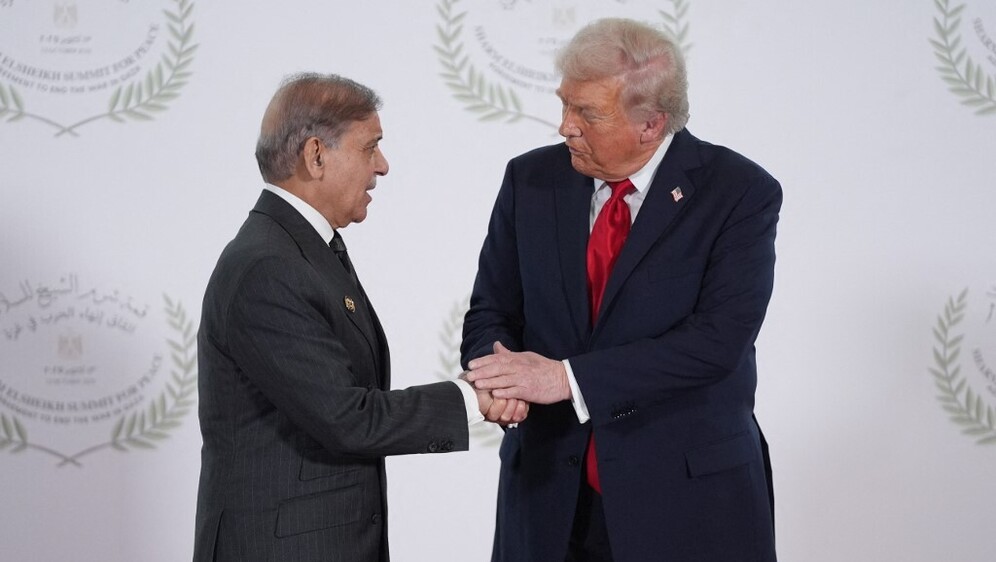 Šehbaz Šarif i Donald Trump