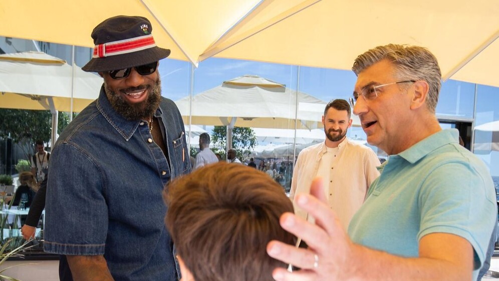 LeBron James i Andrej Plenković u Dubrovniku - 1