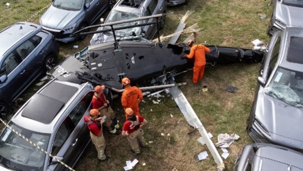 Sudarila se dva helikoptera u Brazilu - 3