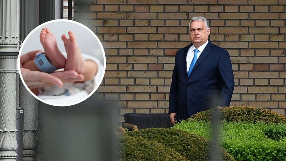 Viktor Orban i beba
