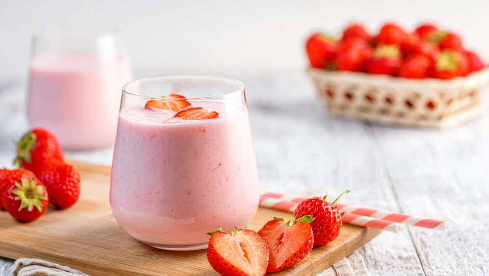 Voćni kefir od jagode