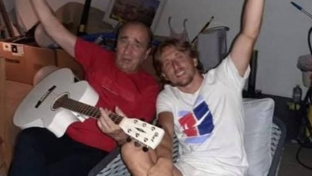 Mladen Grdović i Luka Modrić