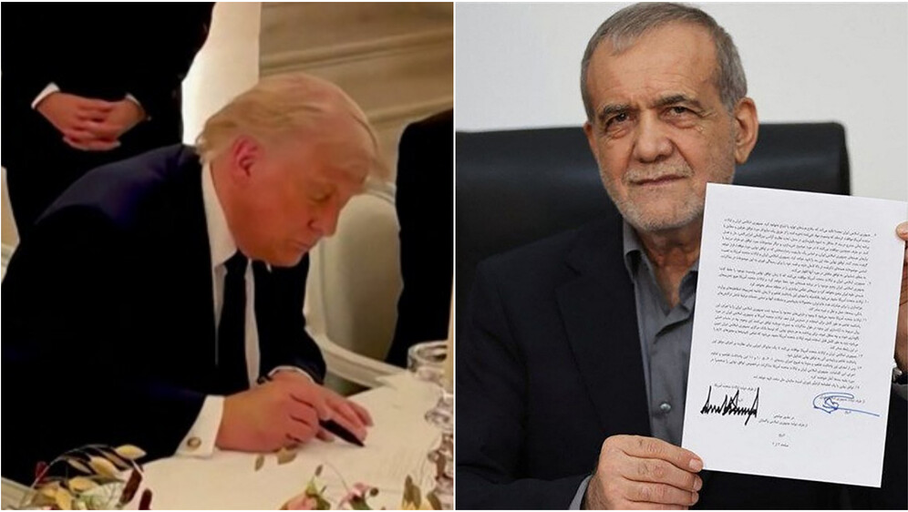 Donald Trump i Masoud Pezeshkian