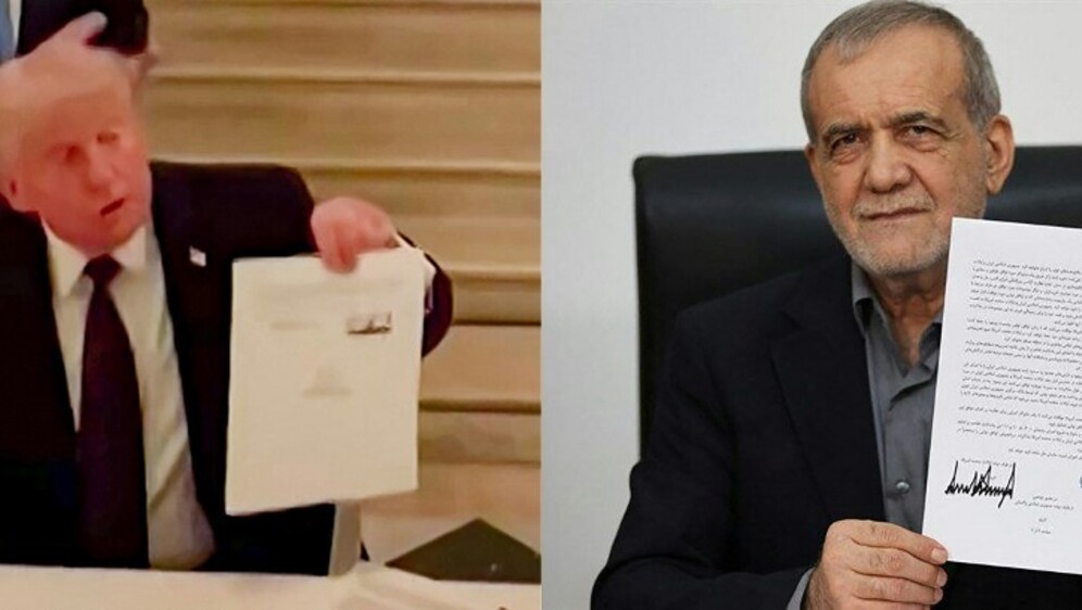 Donald Trump i Masoud Pezeshkian