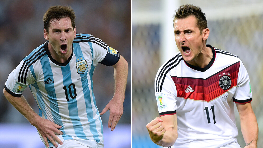 Lionel Messi i Miroslav Klose