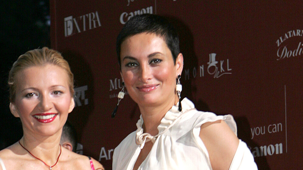 Leonarda Boban na Hrvatskom modnom Oscaru 2006. godine