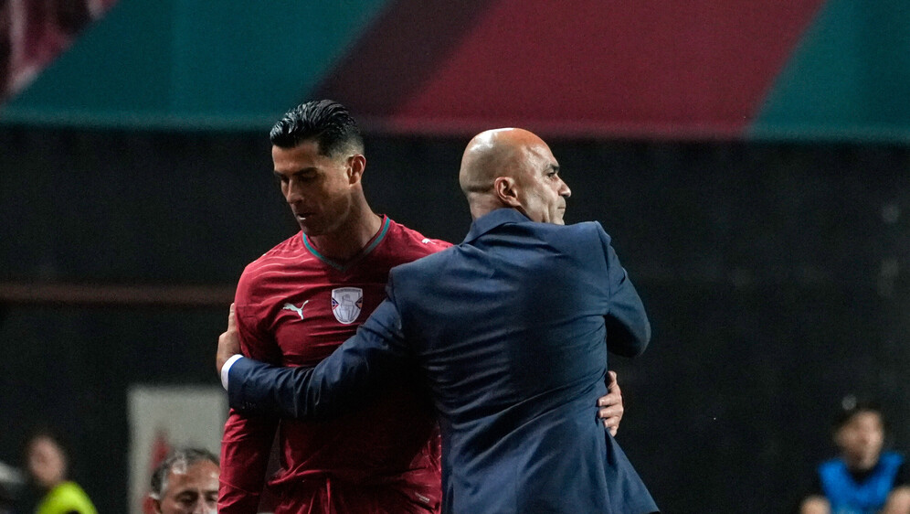 Cristiano Ronaldo i Roberto Martinez