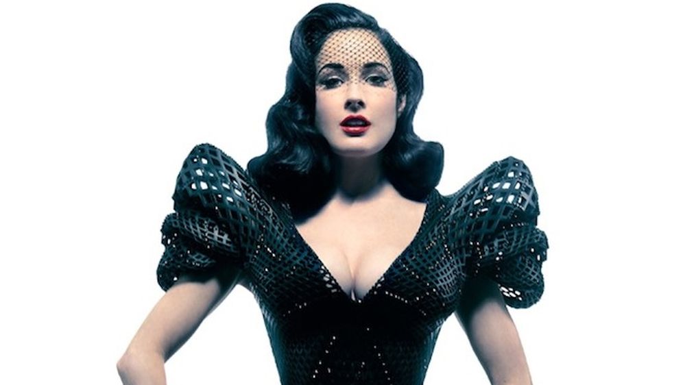 Dita Von Teese predstavila 3D-printanu haljinu