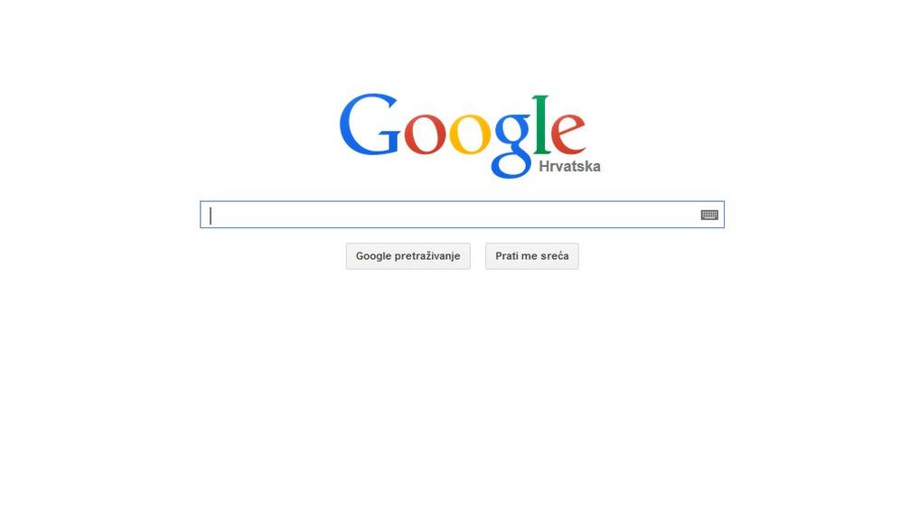 Pogledajte GIF koji prikazuje promjene dizajna Google početne stranice