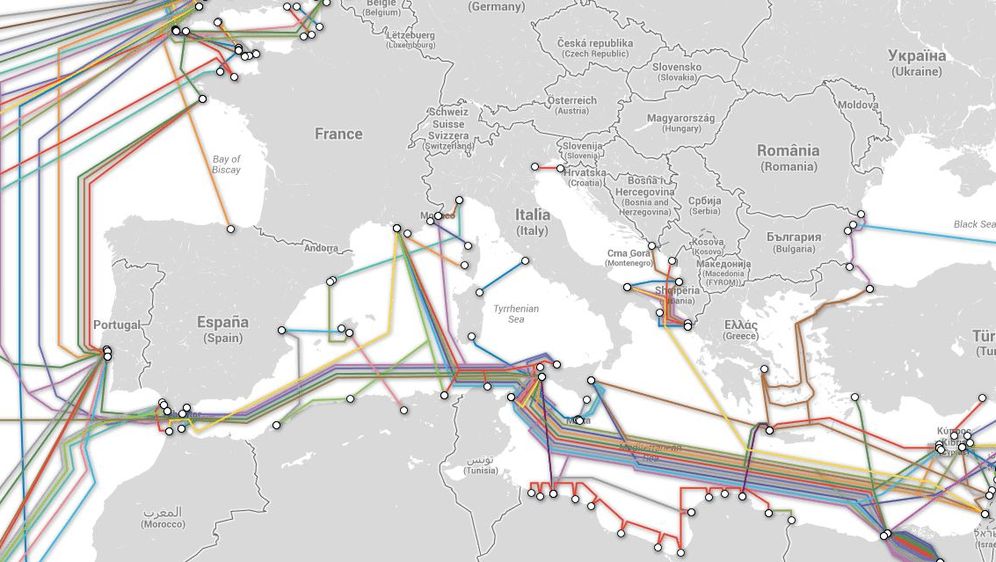 Pogledajte kako izgleda karta jednog od temelja svjetske povezanosti Internetom