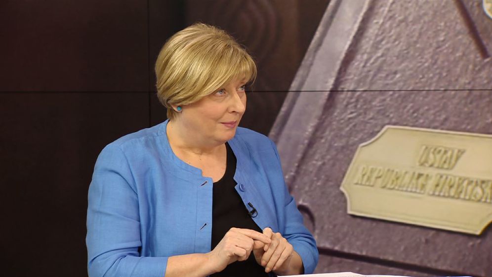 Jasna Omejec, bivša predsjednica Ustavnog suda, gošća Dnevnika Nove TV (Foto: Dnevnik.hr) - 2