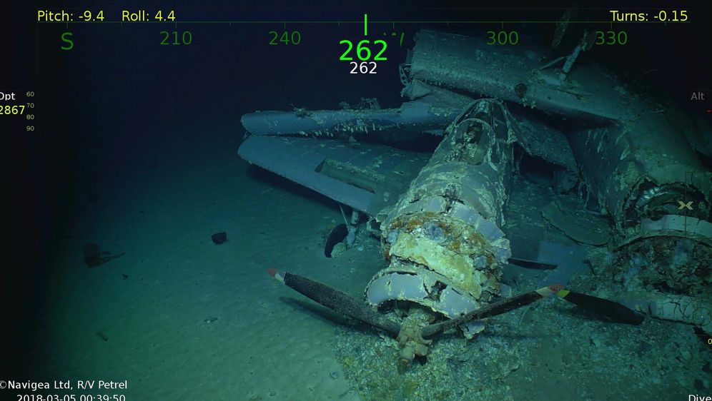 Nakon 76 godina u Pacifiku otkriven USS Lexington (Foto: Twitter/Navigea Ltd, R/V Petrell)