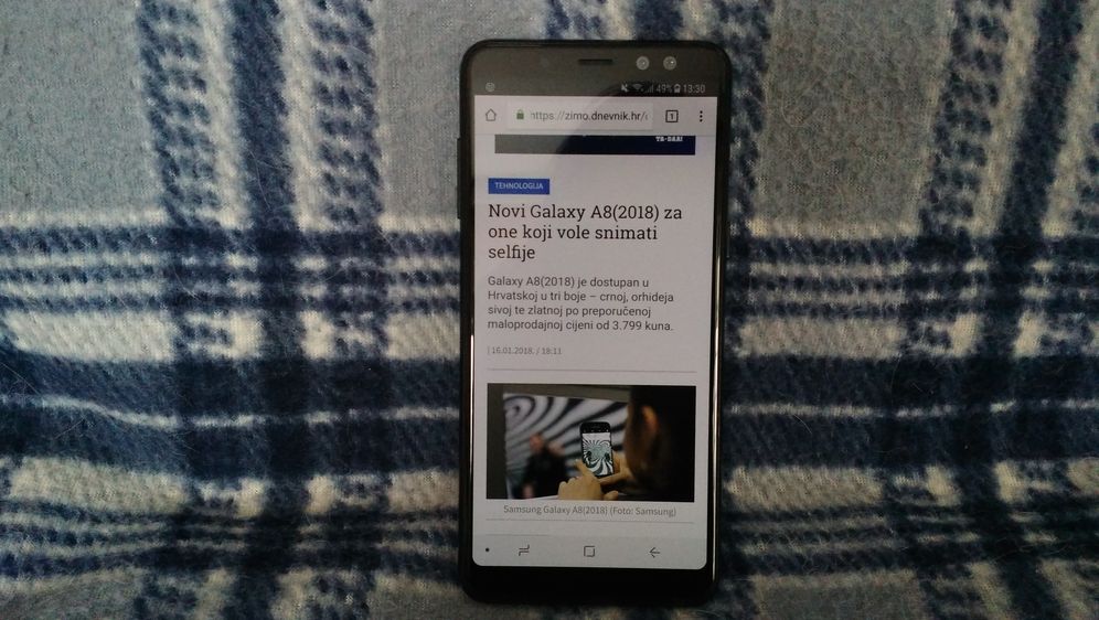 Samsung Galaxy A8(2018) (Foto: ZIMO)