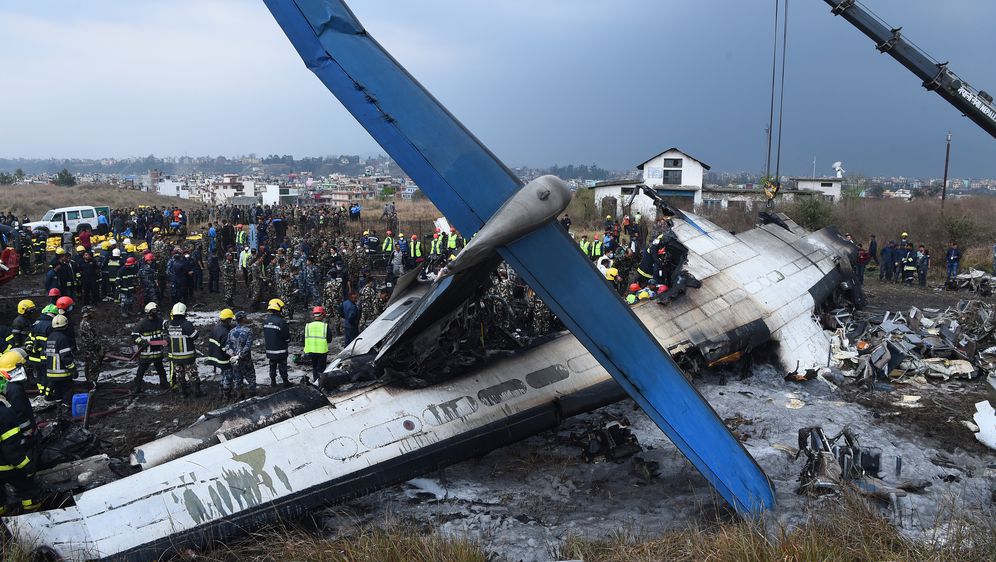 Zrakoplovna nesreća u Nepalu (Foto: AFP)