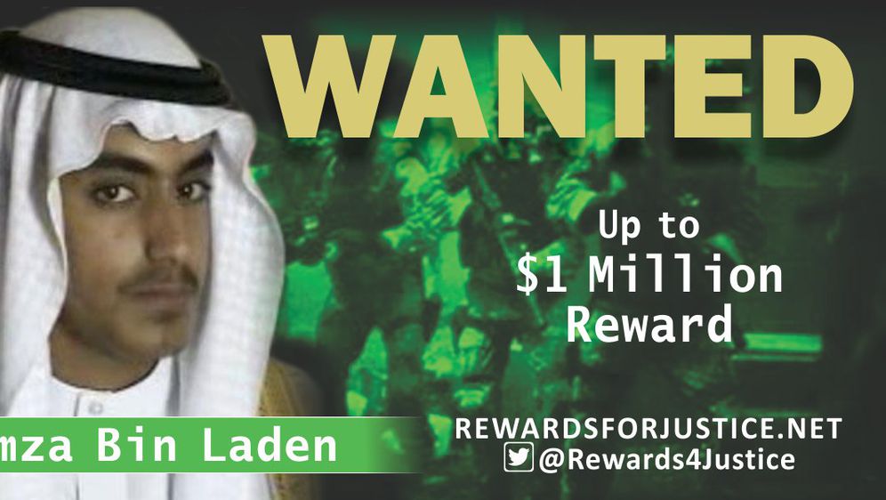 Hamza bin Laden (Foto: @Rewards4Justice/Twitter)