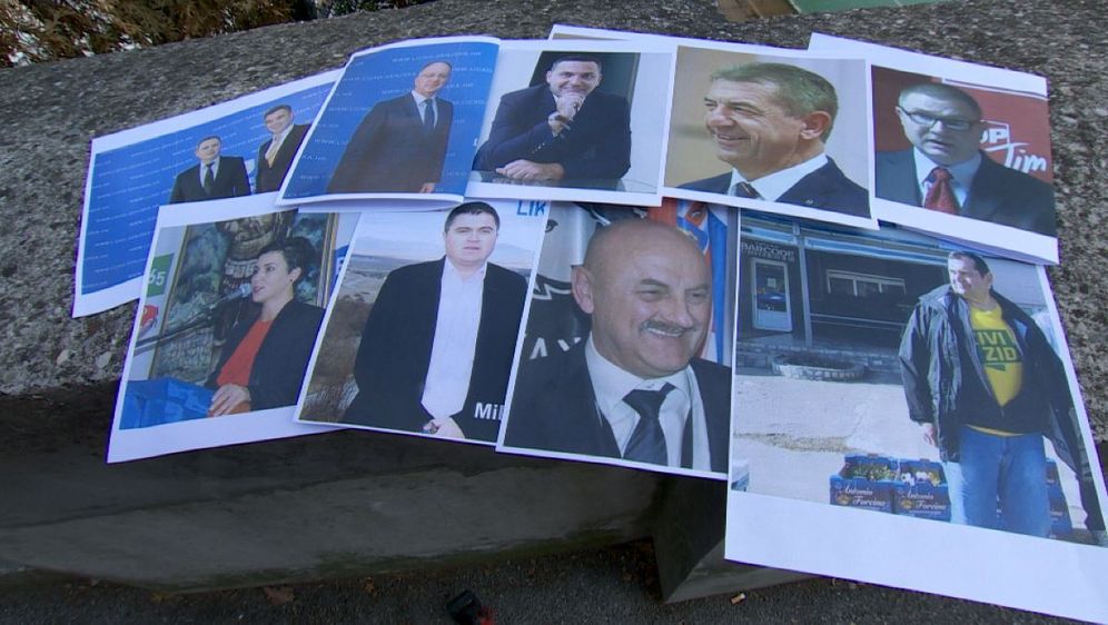 Plakati za izbore u Ličko-senjskoj županiji (Foto: Dnevnik.hr)