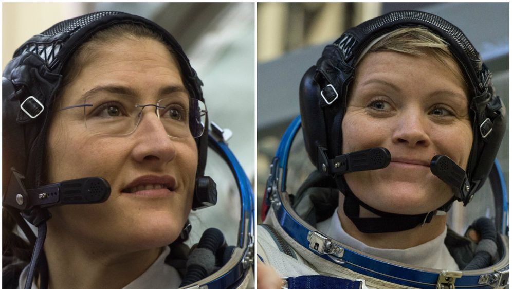 Christina Koch i Anne McClain