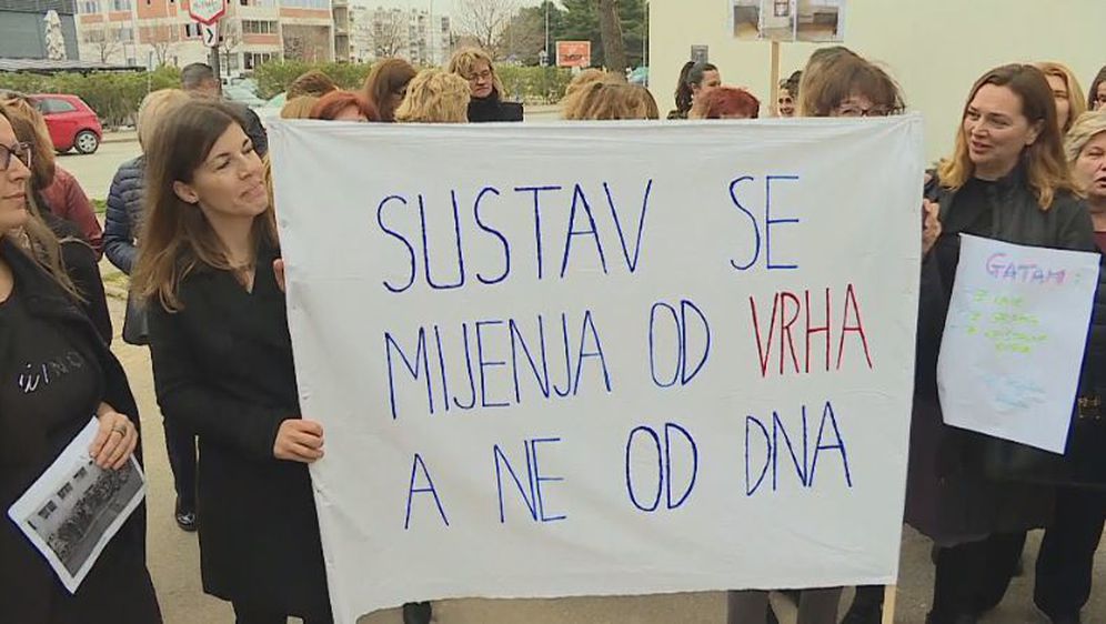 Prosvjed socijalnih radnika (Foto: Dnevnik.hr) - 3