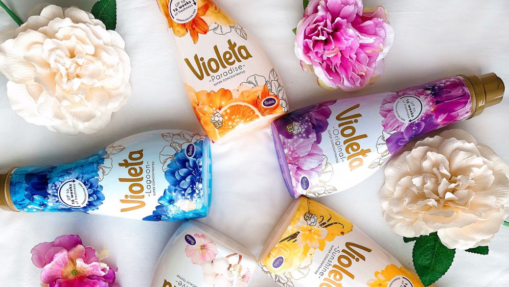 Violeta omekšivači