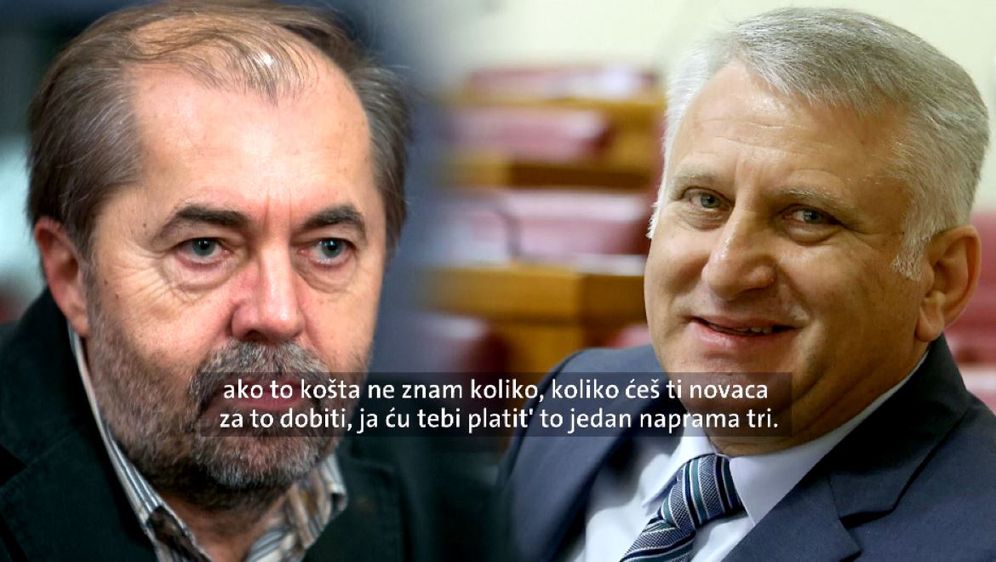 Nuđenje mita novinaru (Foto: Dnevnik.hr)