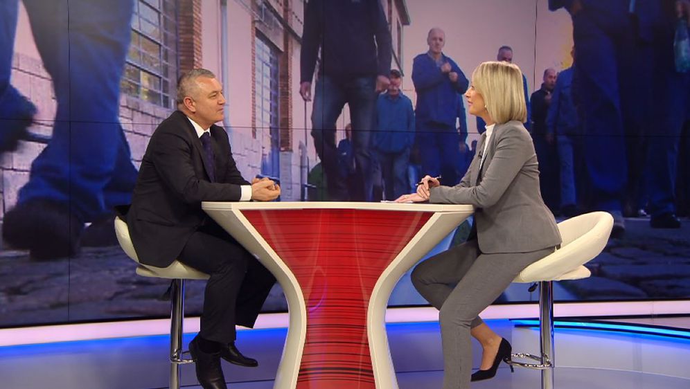 Ministar Darko Horvat gostuje u Dnevniku Nove TV (Foto: Dnevnik.hr)