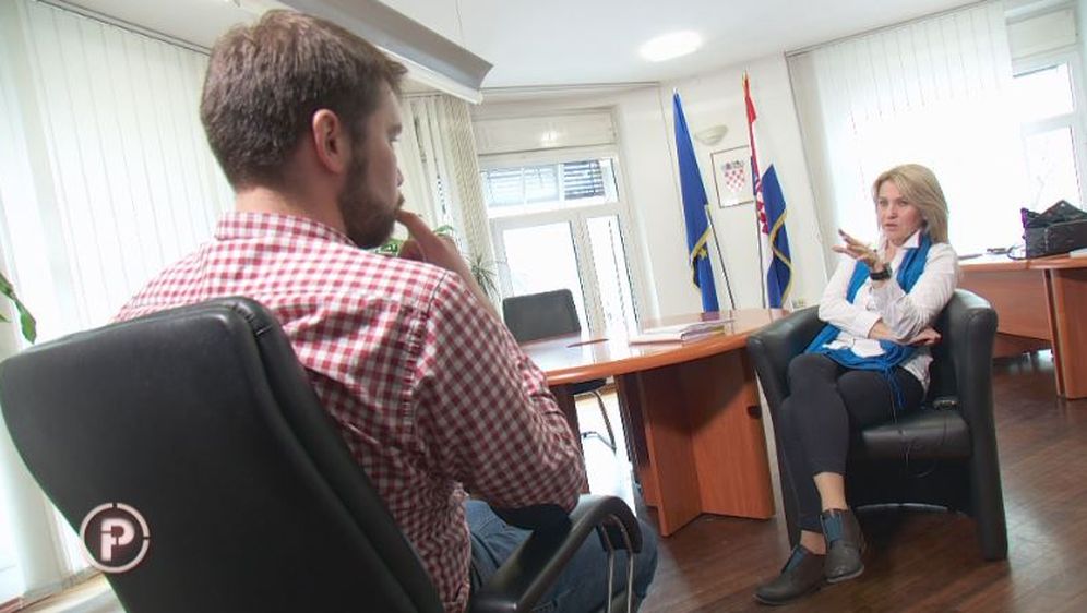 Kristian Došen i Nataša Novaković, predsjednica Povjerenstva za odlučivanje o sukobu interesa (Foto: Dnevnik.hr)