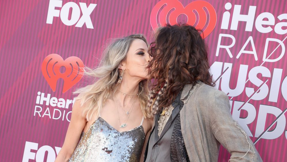 Steven Tyler i Aimee Preston (Foto: AFP)