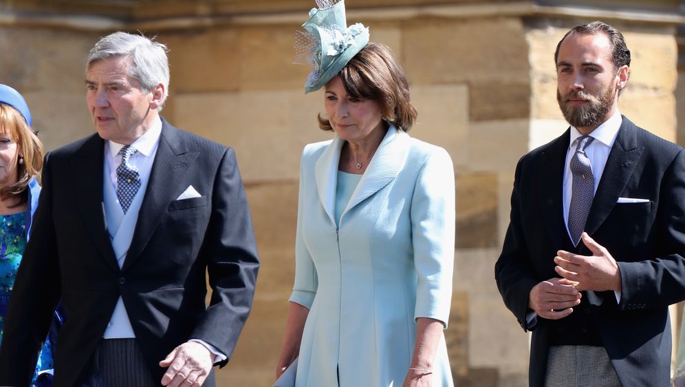 Carole, Michael i James Middleton (Foto: Getty Images)