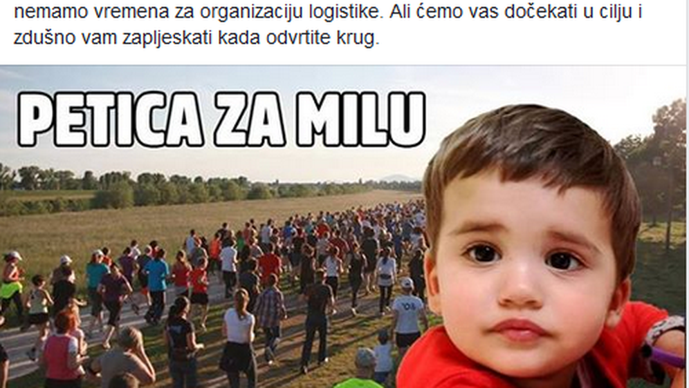 Petica za Milu (Foto: Screenshot/AK Sljeme)