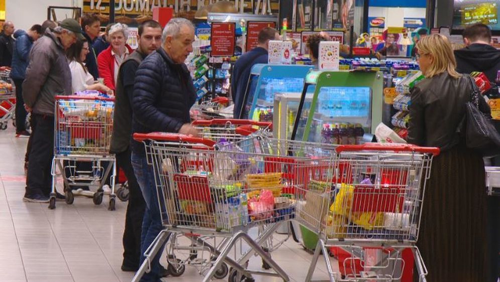 Supermarket, ilustracija