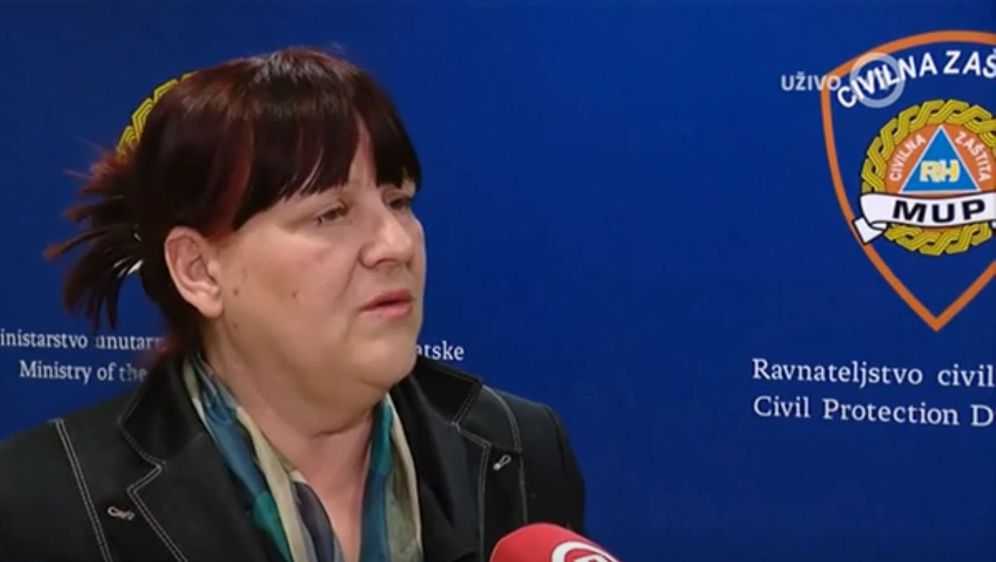 Maja Grba Bujević, članica Stožera civilne zaštite i načelnica Kriznog stožera