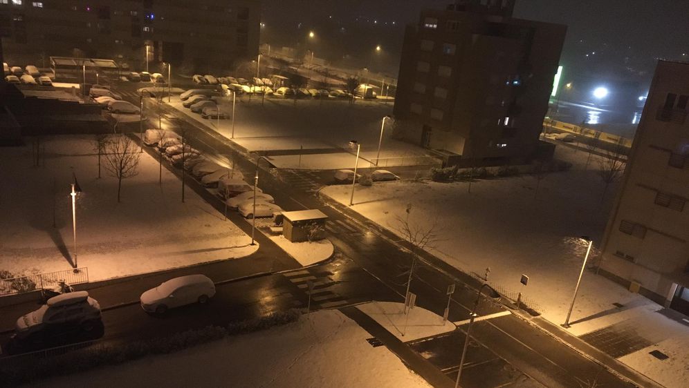 Snijeg u Novom Jelkovcu