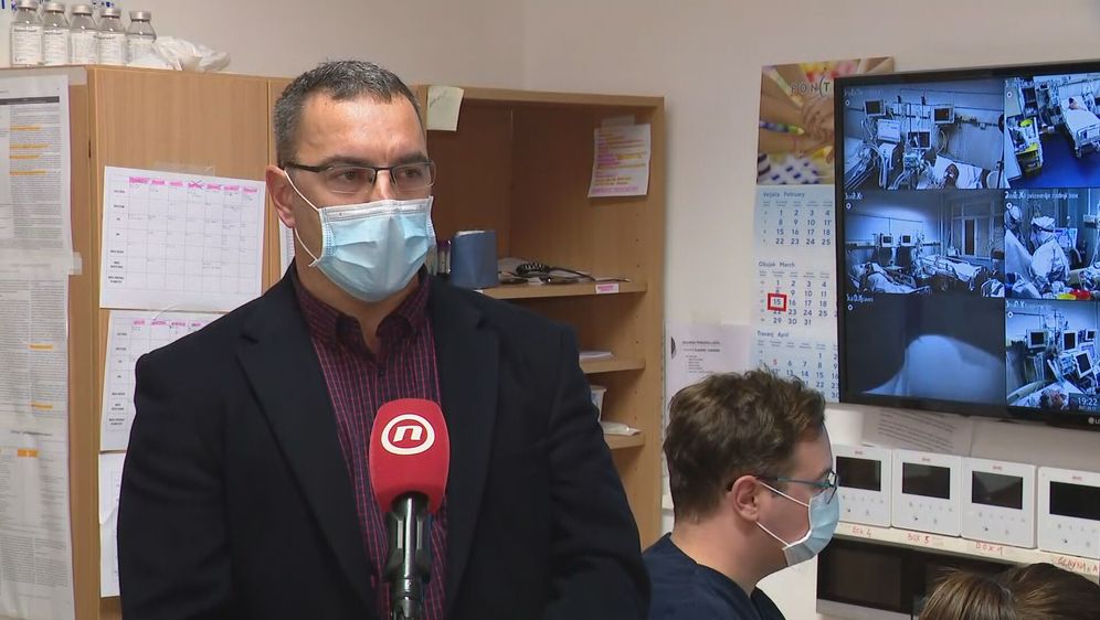 Alen Protić, predstojnik Klinike za anesteziologiju, intenzivnu medicinu i liječenje boli KBC-a Rijeka
